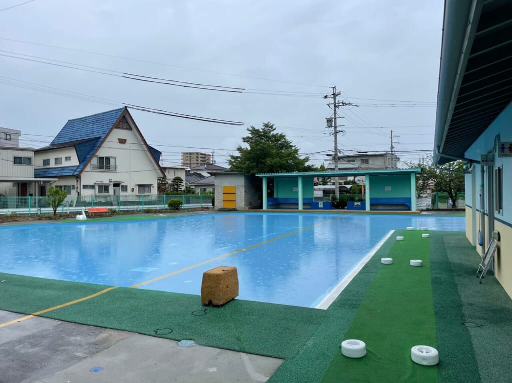 上田市材木町ちびっこプール