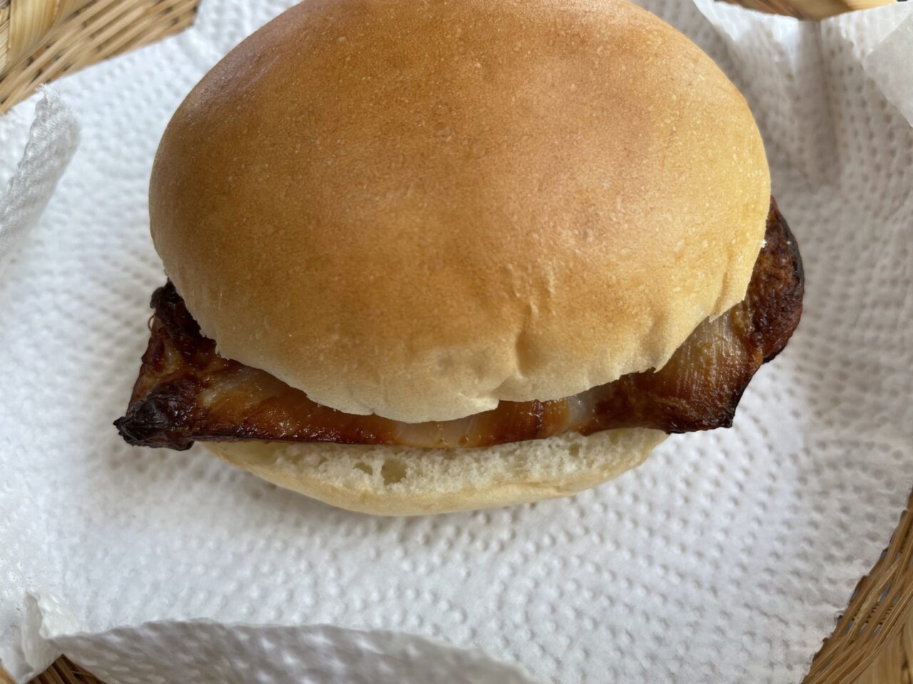 美味だれチキンバーガー