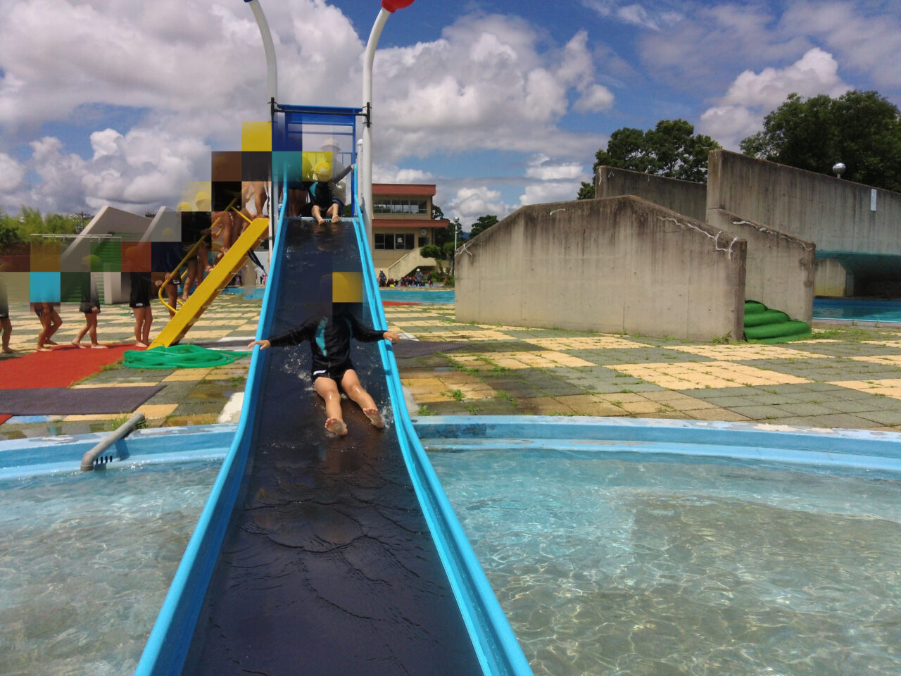 自然運動公園のプール