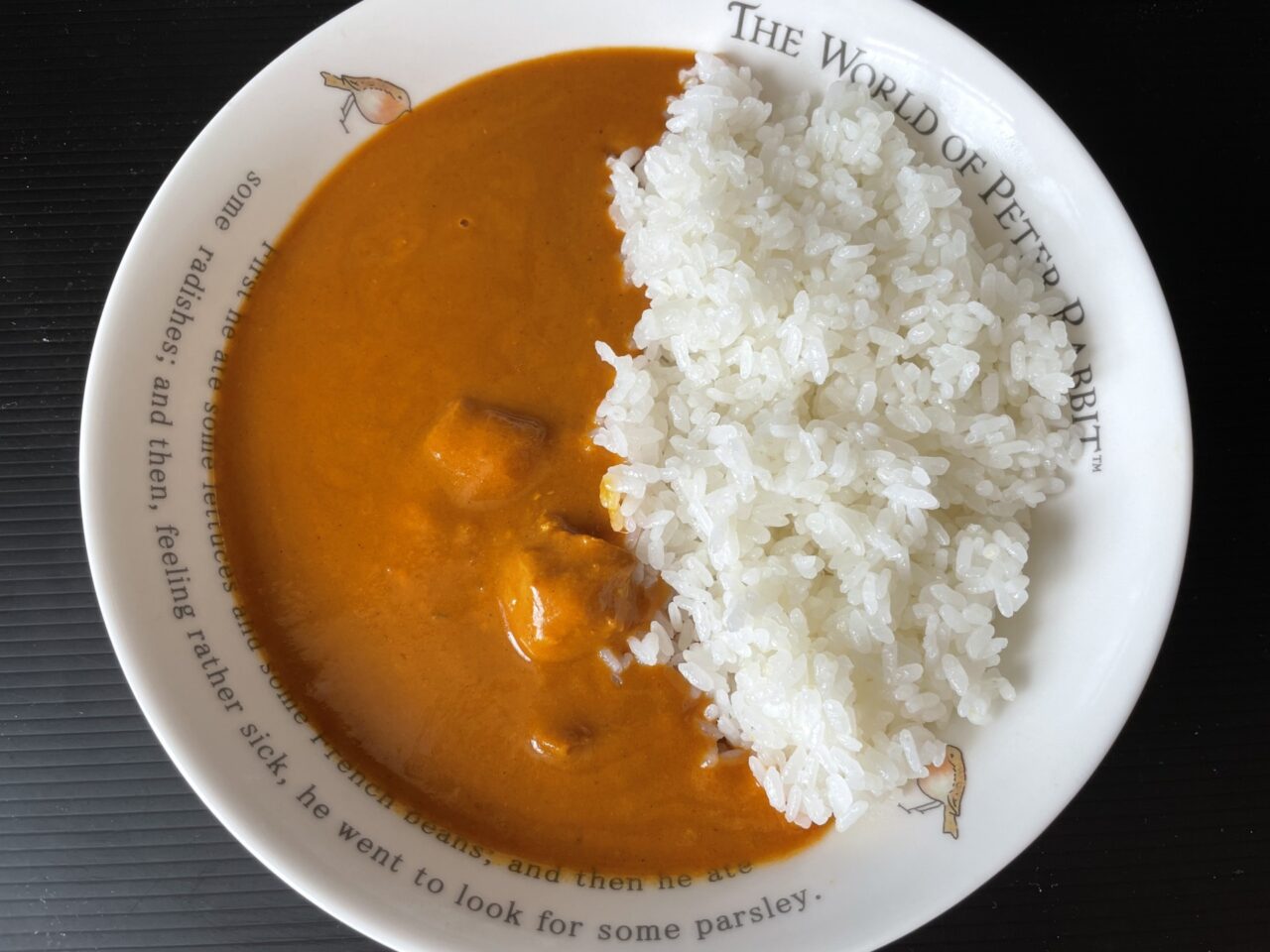 りんごバター味チキンカレー