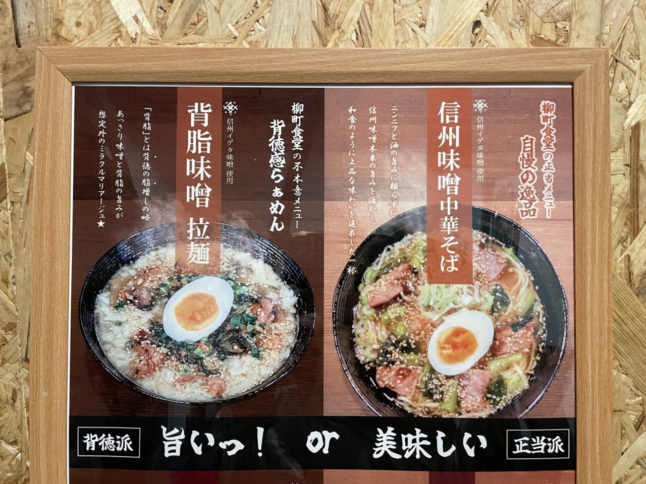 新旧比較フライヤー