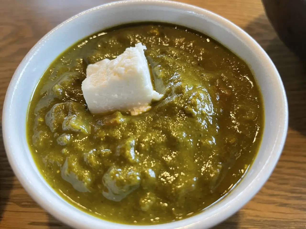 サグパニールカレー