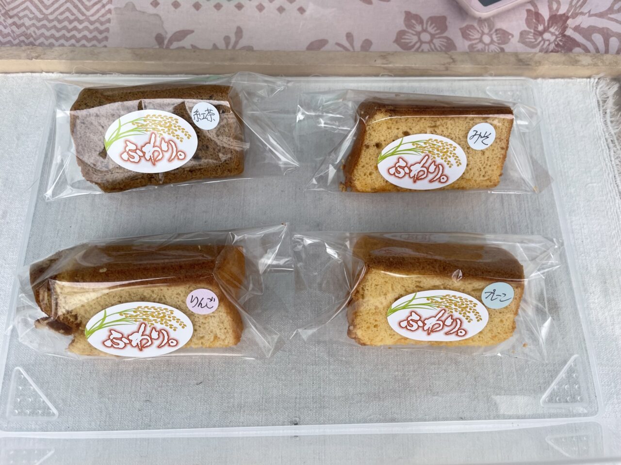 シフォンケーキ各種