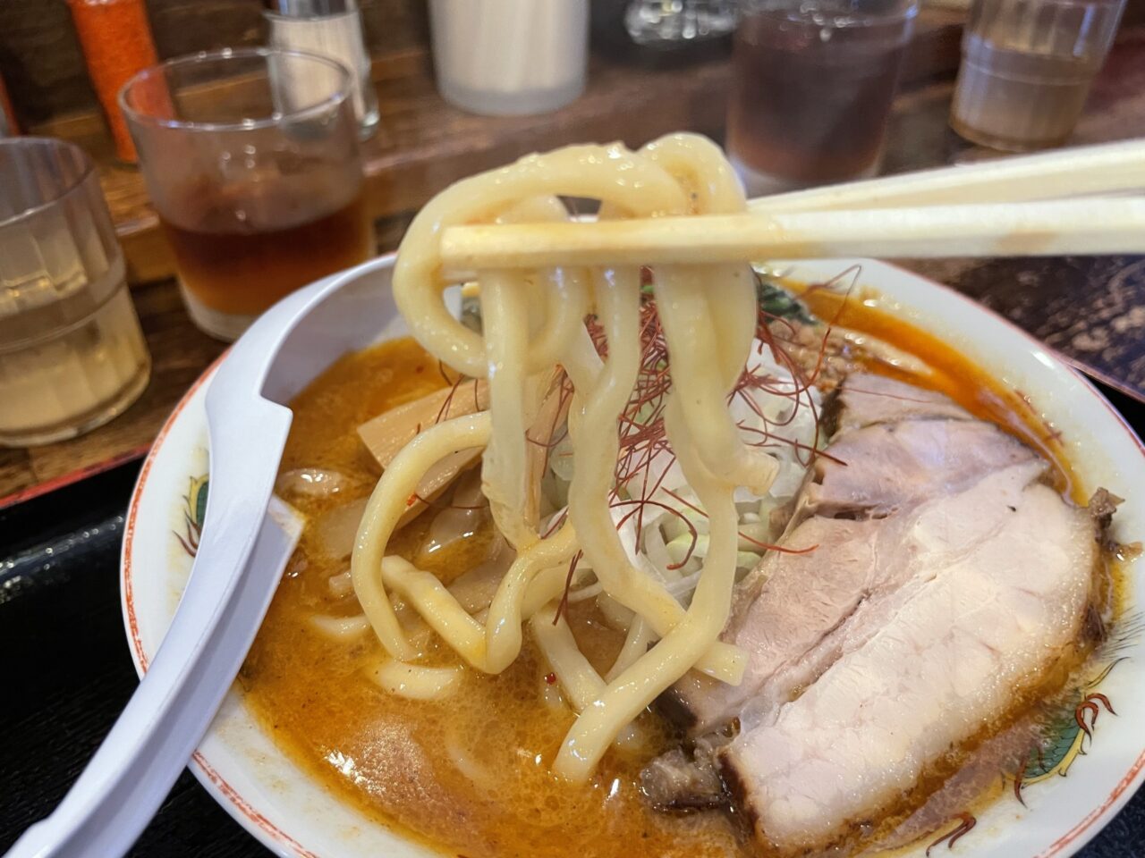 極太担々麺
