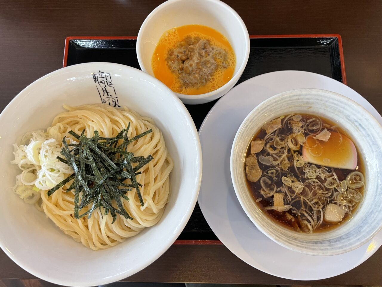 納豆つけ中華