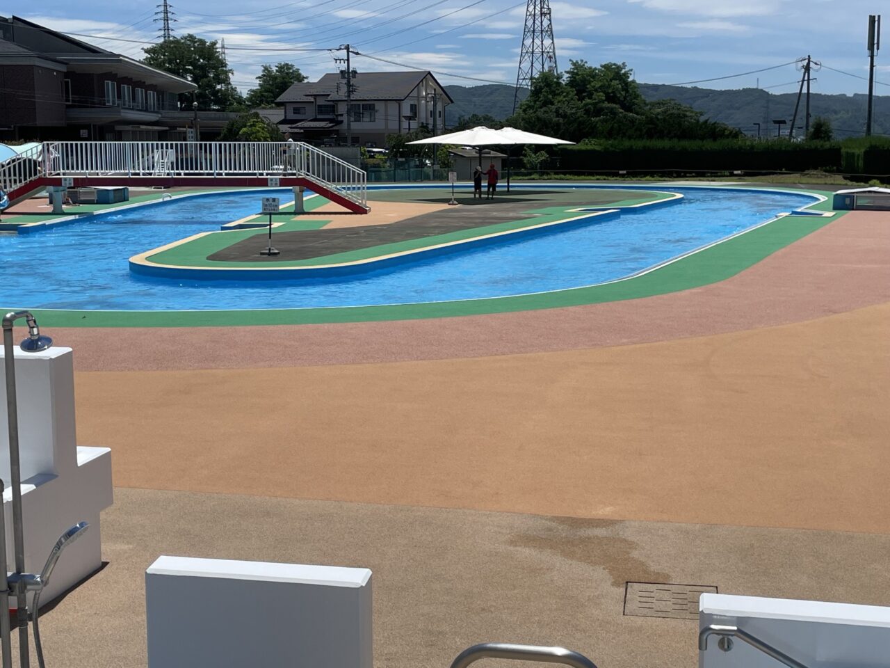 東御中央公園の市営プール