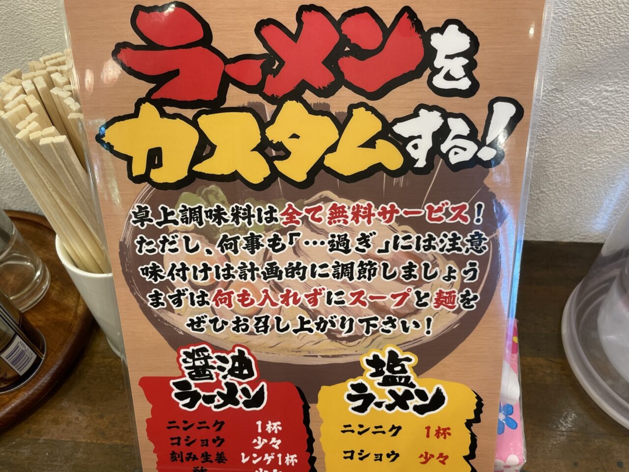 カスタマイズの説明