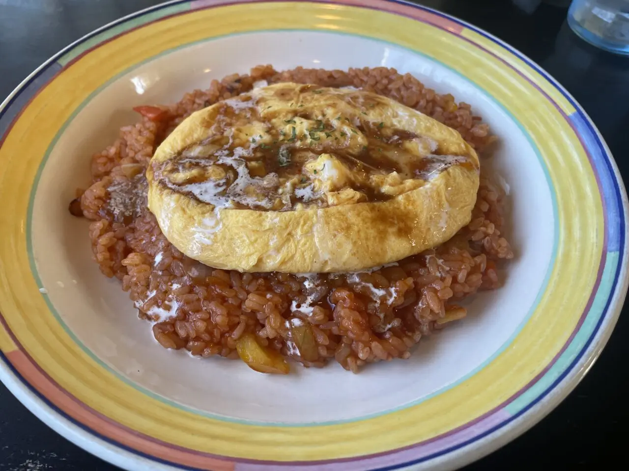 レストランニコニコ亭のオムライス