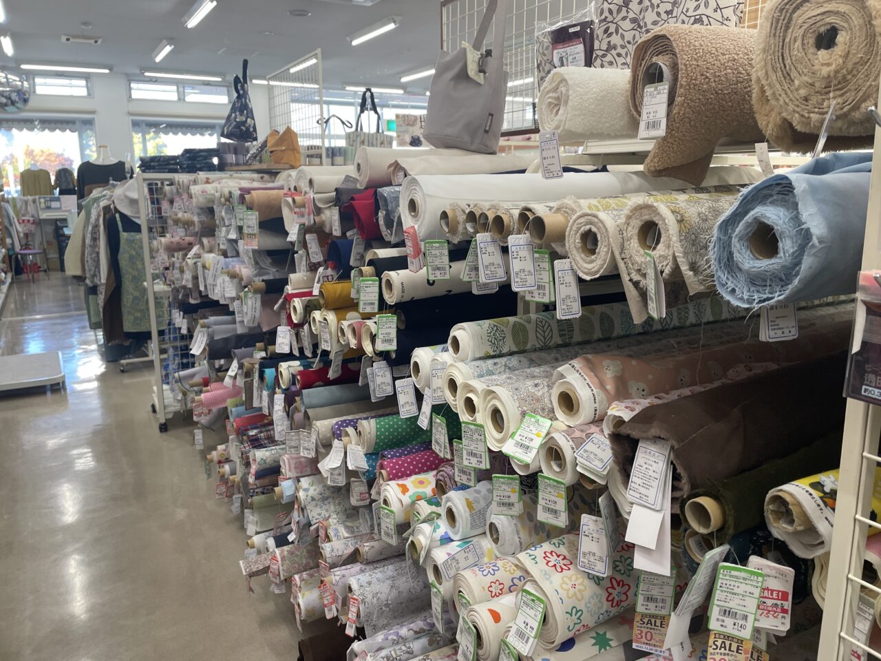 クラフトハートトーカイの布