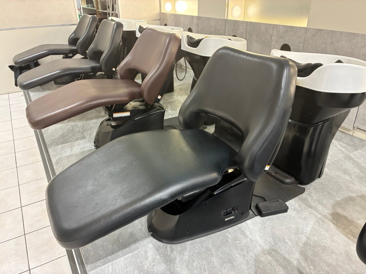 CLEAR 上田店のシャンプー台